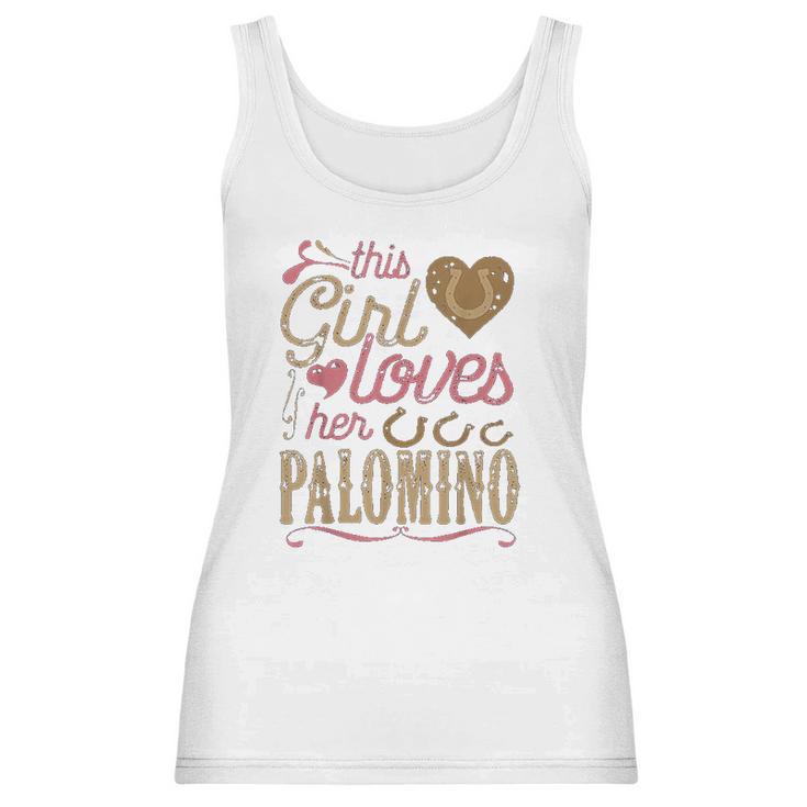 Palomino Horse  Palomino Horse Lover Women Tank Top