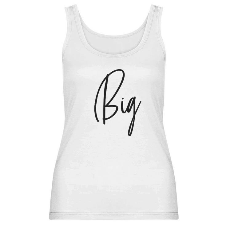 Panoware Unisex Big Middle Little Brother And Sister Women Tank Top