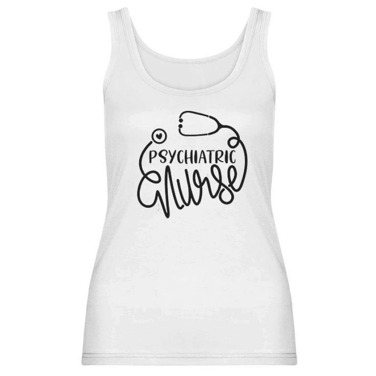 Psychiatric Nurse Cute Psych Rn Mental Health Nursing Women Tank Top