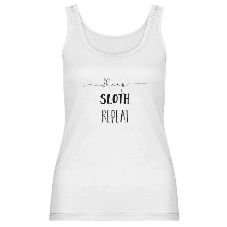 Pura Vida Costa Rica Sloth Sleep Women Tank Top