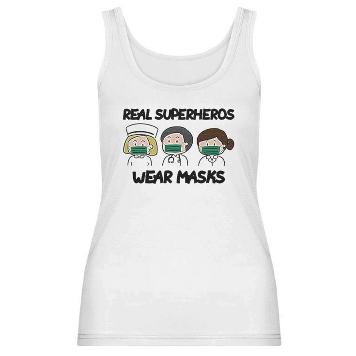 Real Superheros Nurse Doctor Women Tank Top