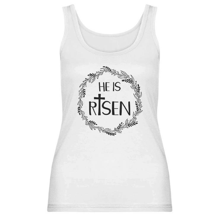 He Is Risen Matthew For Christian Easter Women Tank Top