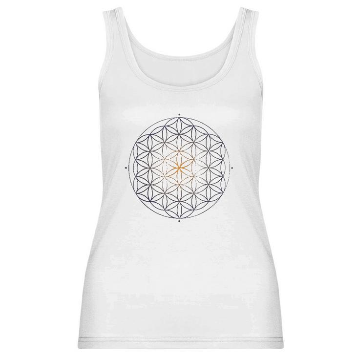 Sacred Geometry Flower Of Life Women Tank Top