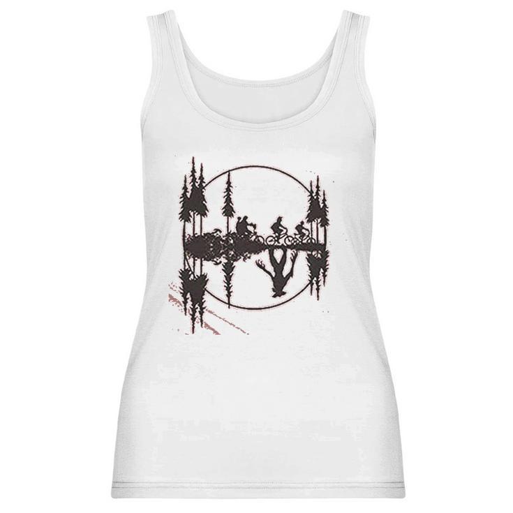 Stranger Things Upside Down Women Vintage Retro 80S Graphic Women Tank Top