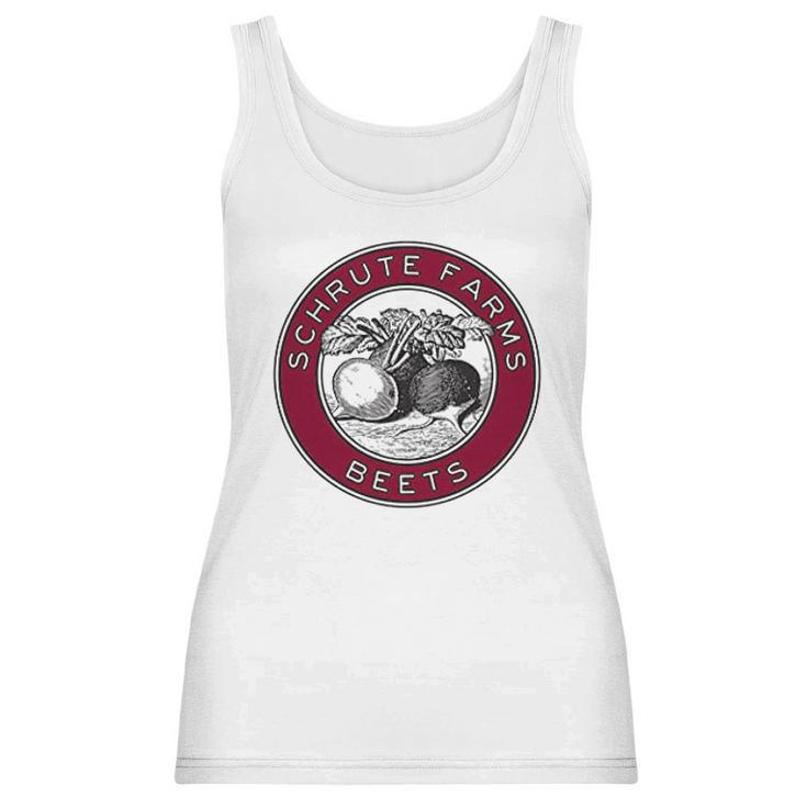 Ugp Campus Apparel Schrute Farms Beets Funny Tv Show Women Tank Top