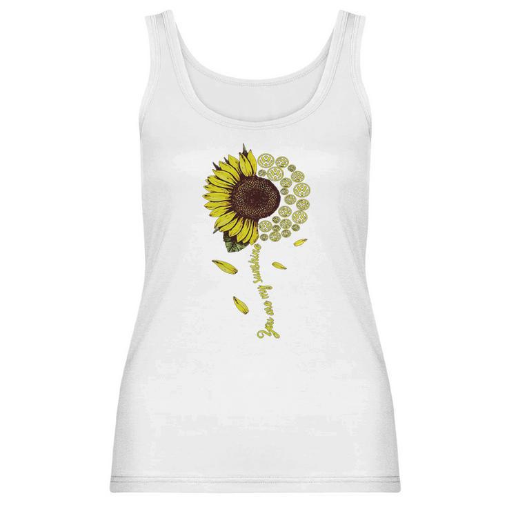 Volkswagen Sunflower You Are My Sunshine Women Tank Top