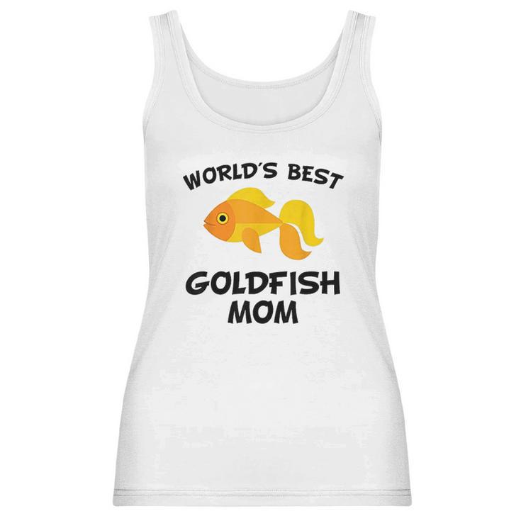 Worlds Best Goldfish Mom Women Tank Top