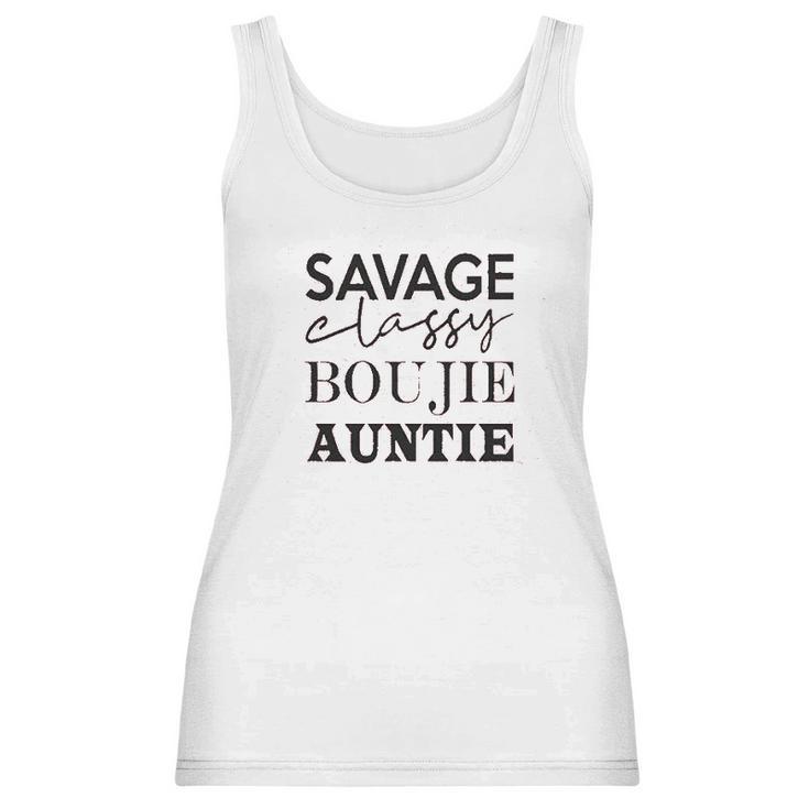 Ykomow Savage Classy Bougie Auntie Women Tank Top