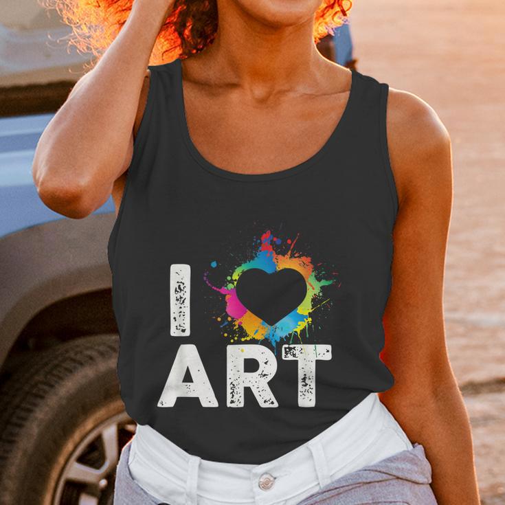 Ars For Teachers I Love Art Artist Women Tank Top