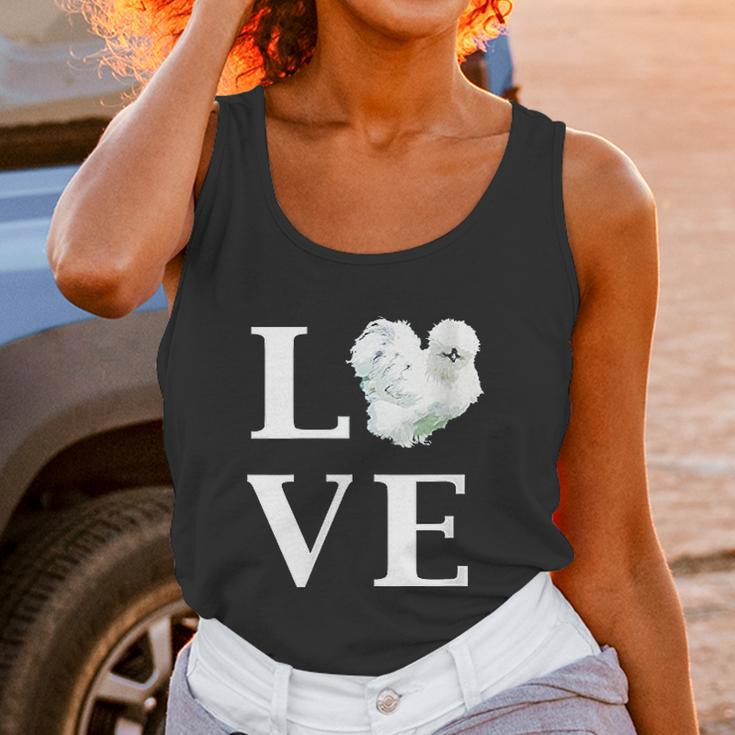 Backyard Silkie Chicken Love Pet Owner Bantam Hens Women Tank Top