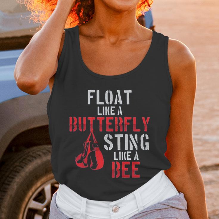 Boxing Float Like A Butterfly Sting Like A Bee Women Tank Top