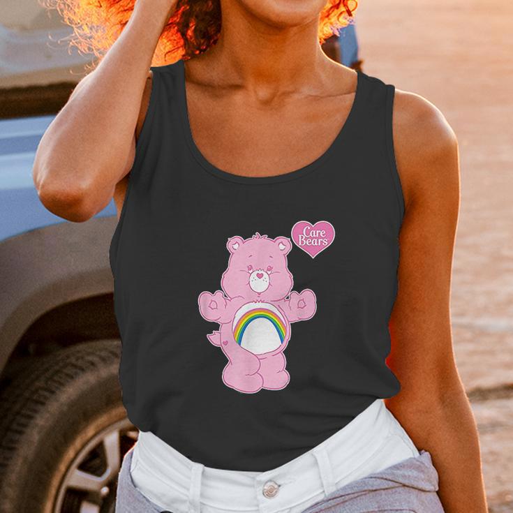 Care Bears Cheer Bear Pink Rainbow Women Tank Top