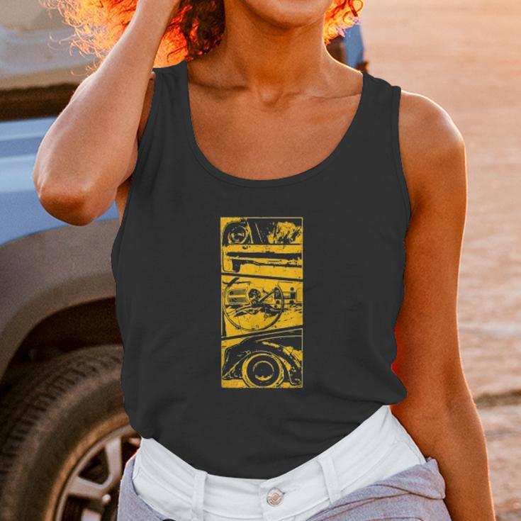 Classic Vintage Car Oldtimer Beetle Herbie Automotive Women Tank Top