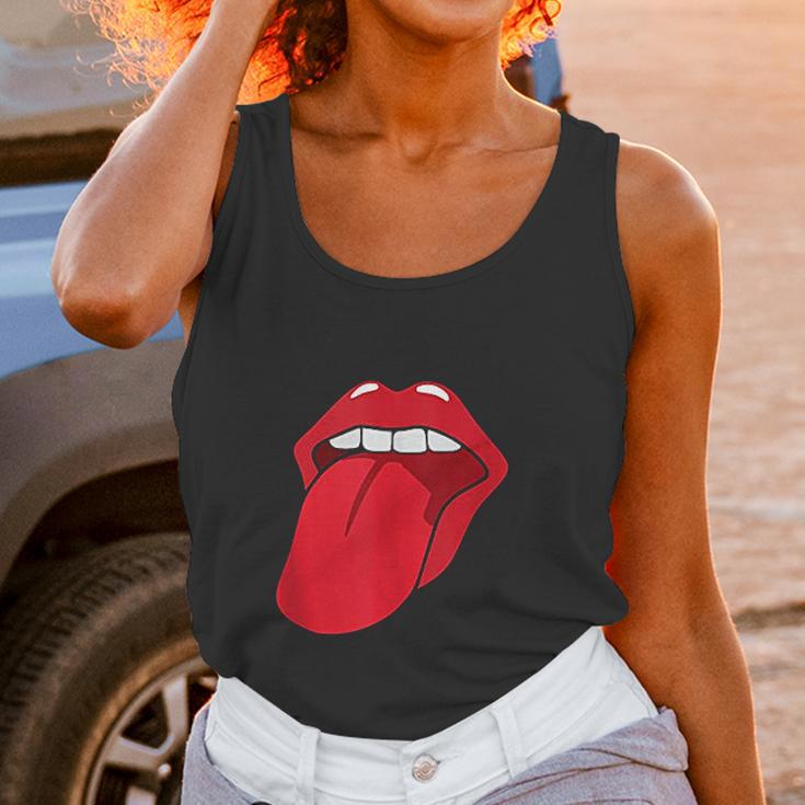 Cool Lips Bite Kiss Me Red Lips Mothers Day Gift Women Tank Top