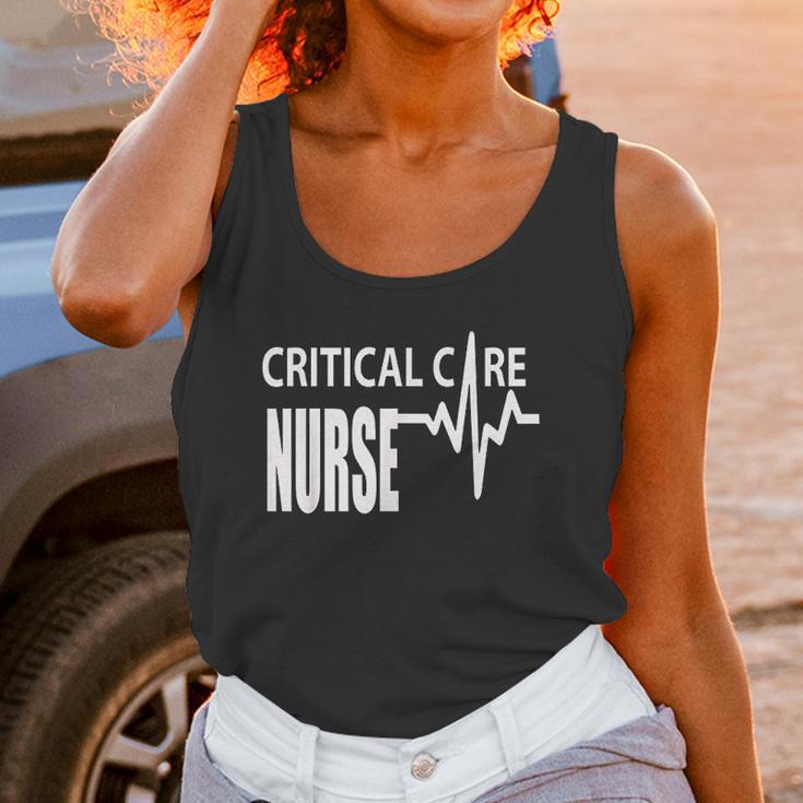 Critical Care Nurse Icu Intensive Care Nursing Women Tank Top