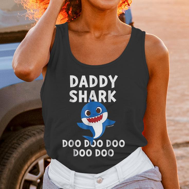 Funny Daddy Shark Doo Doo Best Christmas Gifts For Dad Women Tank Top