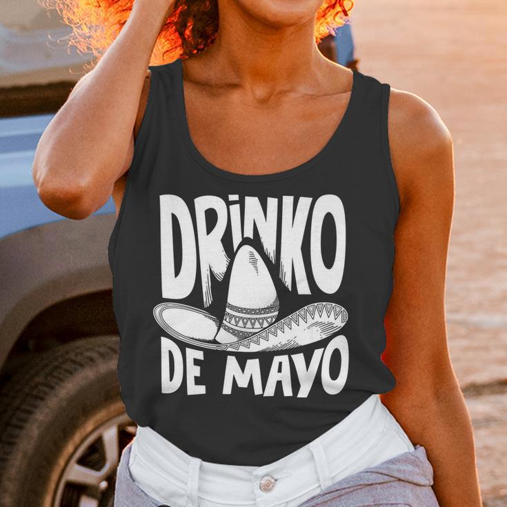 Funny Drinko De Mayo Boys Girls Drinking Beer Wine Women Tank Top