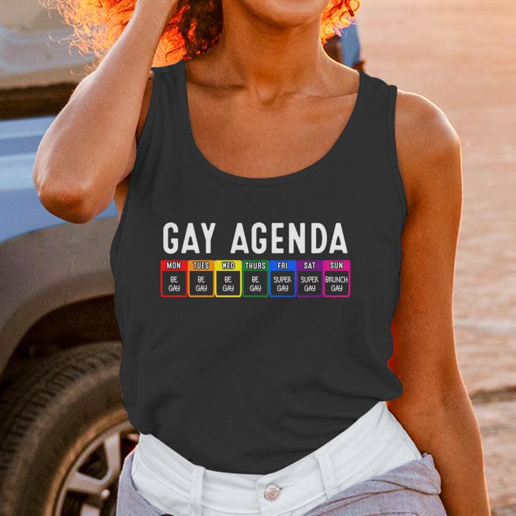 Funny Gay Gift For Women Men Lgbt Pride Feminist Agenda Homo Cute Gift Women Tank Top