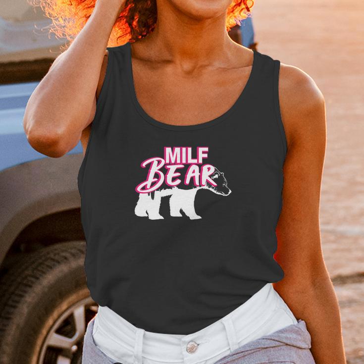 Funny Womens Milf Bear Women Tank Top