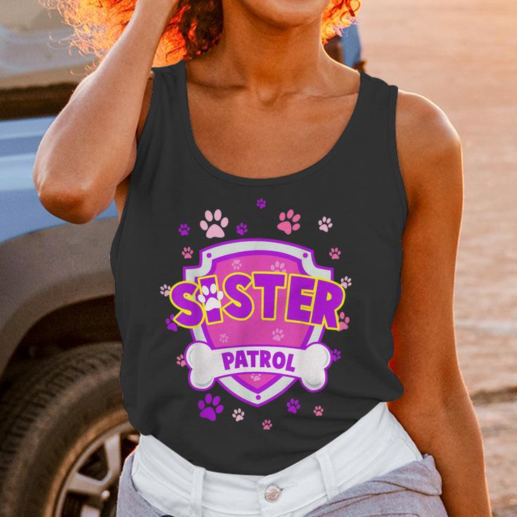 Funny Sister Patrol - Dog Mom Dad For Men Women Women Tank Top