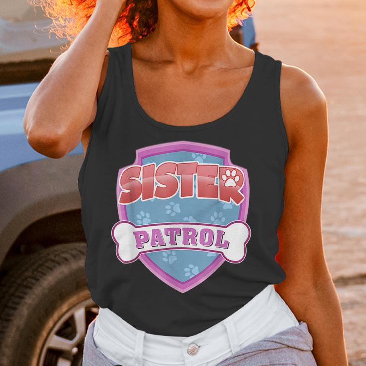 Funny Sister Patrol - Dog Mom Dad For Men Women Women Tank Top