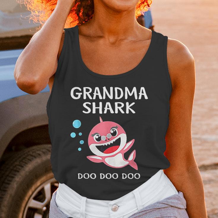 Grandma Shark Doo Doo Halloween Costume Christmas Gift Women Tank Top