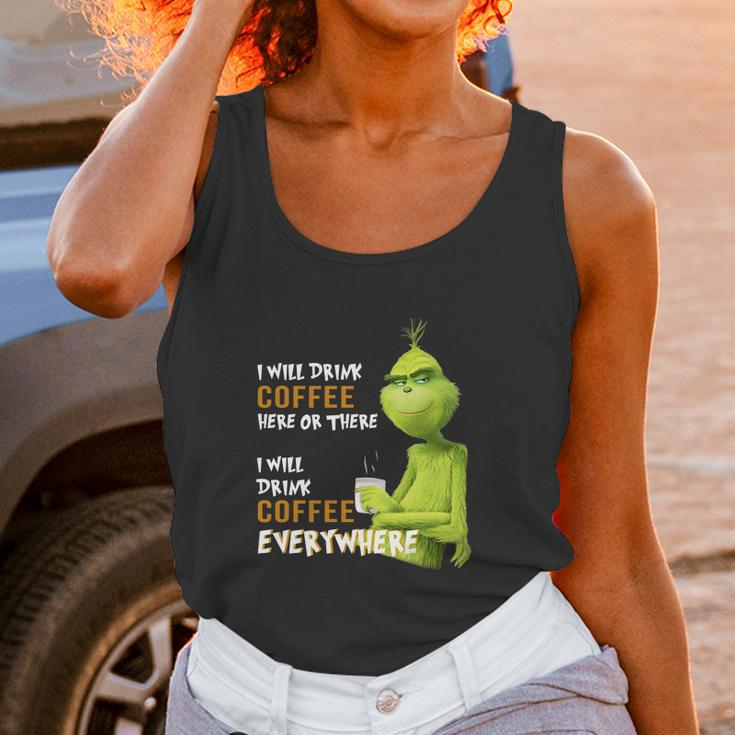 Grinch Coffee Women Tank Top