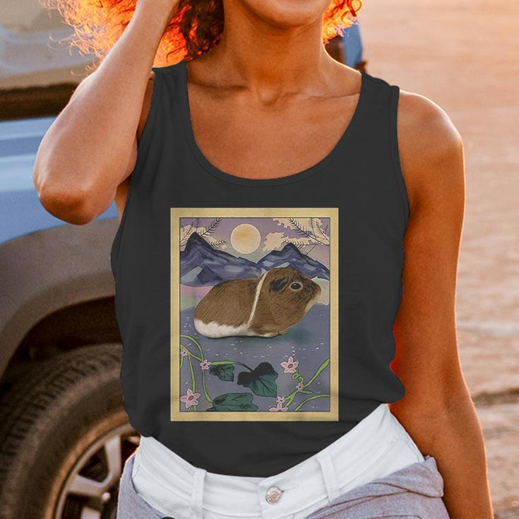 Guinea Pig Art Moonlight Clothes Outfit Gift Women Men Kids Women Tank Top