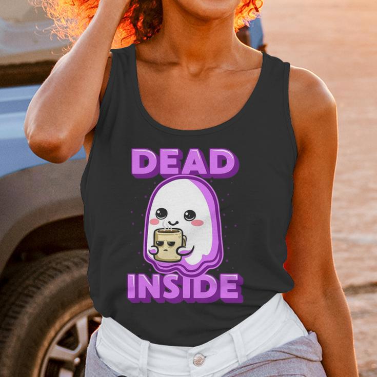 Kawaii Pastel Goth Dead Inside Coffee Lover Otaku Women Tank Top