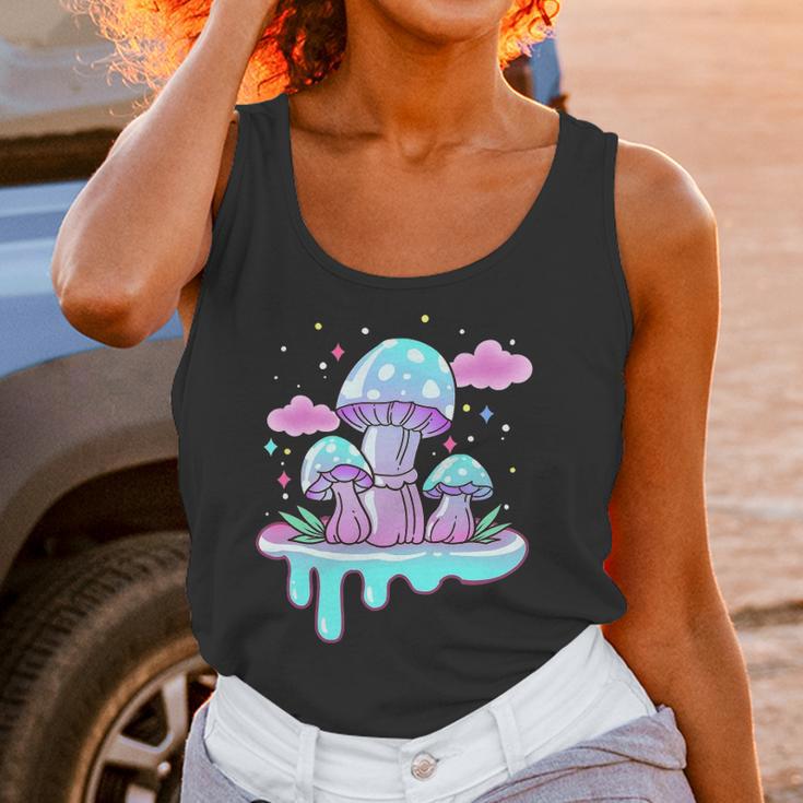 Kawaii Pastel Goth Mushrooms Women Tank Top