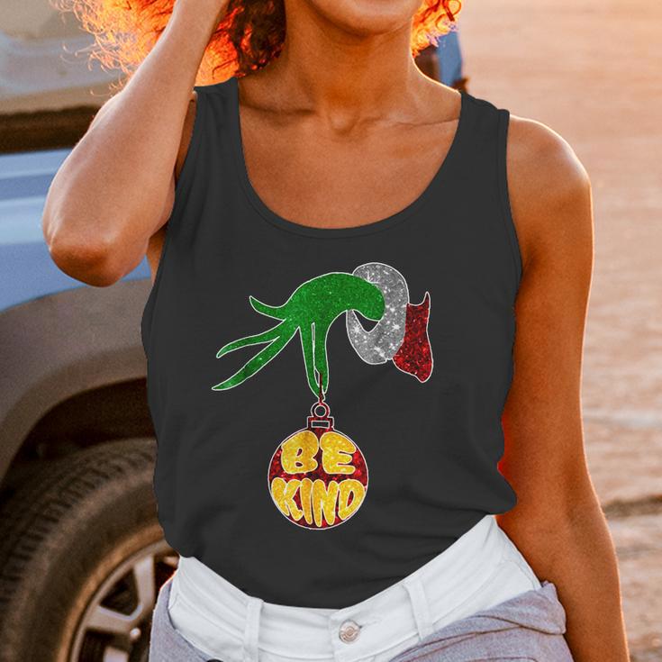 Be Kind Grinch Hand Holding Women Tank Top