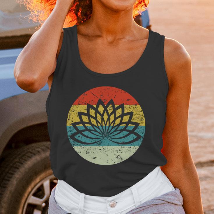 Lotus Flower Yoga Logo Women Tank Top