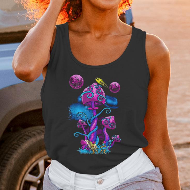 Magic Mushroom Psychedelic Trippy Lsd Art Perfect Gift Idea Women Tank Top