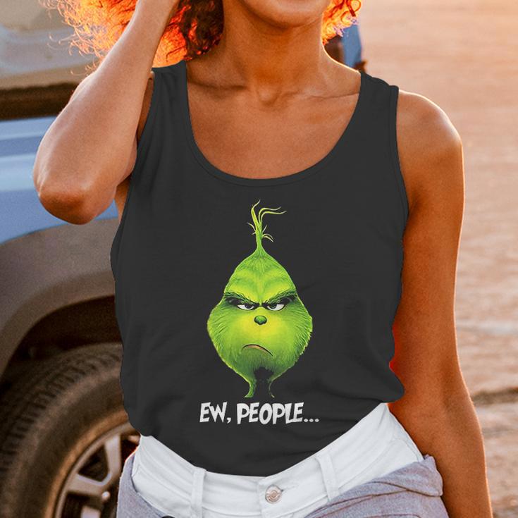 Merry Christmas Grinch Ew People Funny The Grinch Women Tank Top