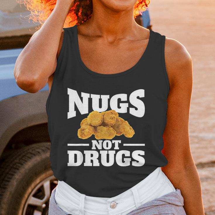 Nugs Not Drugs Funny Chicken Nugget Women Tank Top