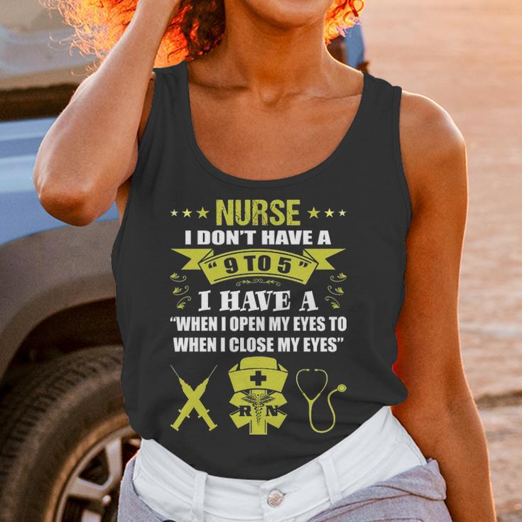 Nurse I Dont Have 9 To 5 Profession Gift Women Tank Top