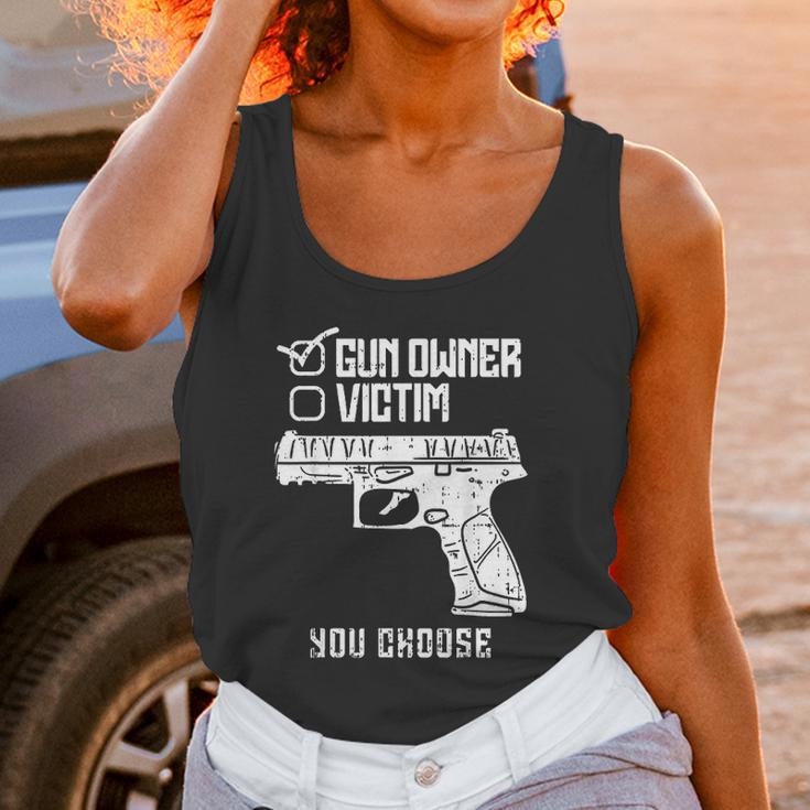 Owner Victim You Choose Firearm Men Women Women Tank Top