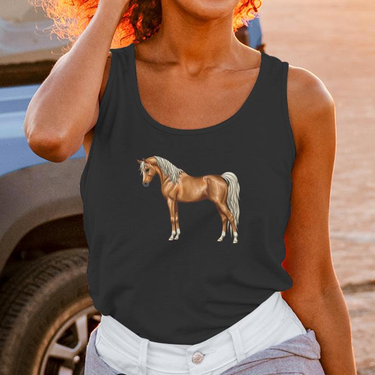 Palomino Light Chestnut Flaxen Arabian Horse Lover Women Tank Top