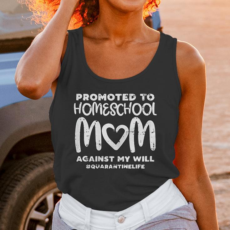 Promoted To Homeschool Mom Social Distancing Gift Women Tank Top