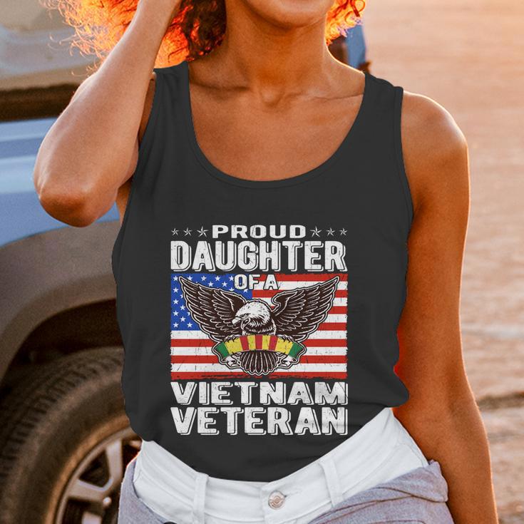 Proud Daughter Of A Vietnam Veteran Patriotic Military Funny Gift Women Tank Top