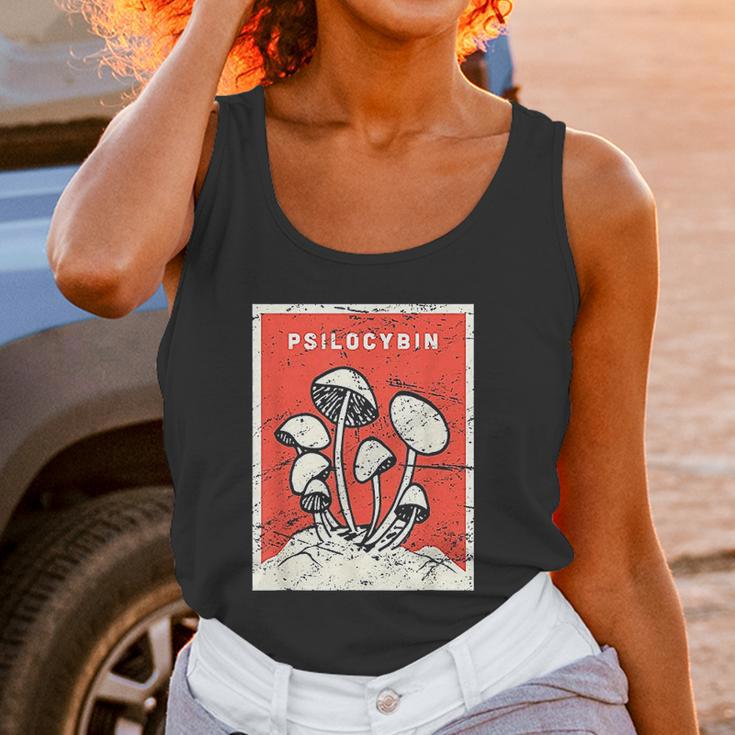 Psilocybin Retro Psychedelic Magic Mushrooms Women Tank Top