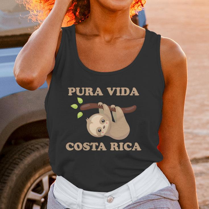 Pura Vida Sloth Costa Rica Women Tank Top