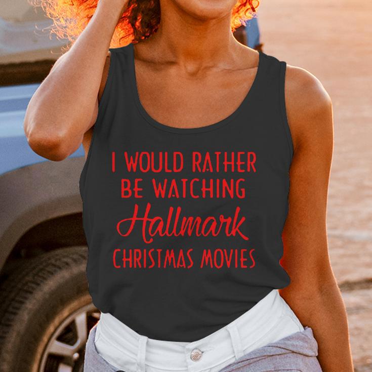 I Would Rather Be Watching Hallmark Christmas Movies Women Tank Top