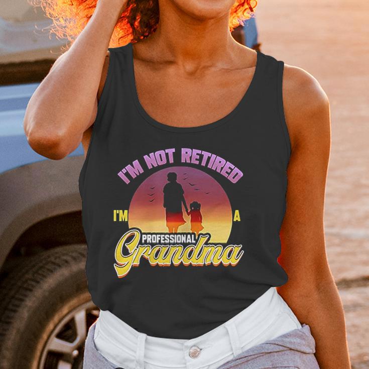 Retired Grandma Gift For Retirement Farewell Party Retiree Women Tank Top