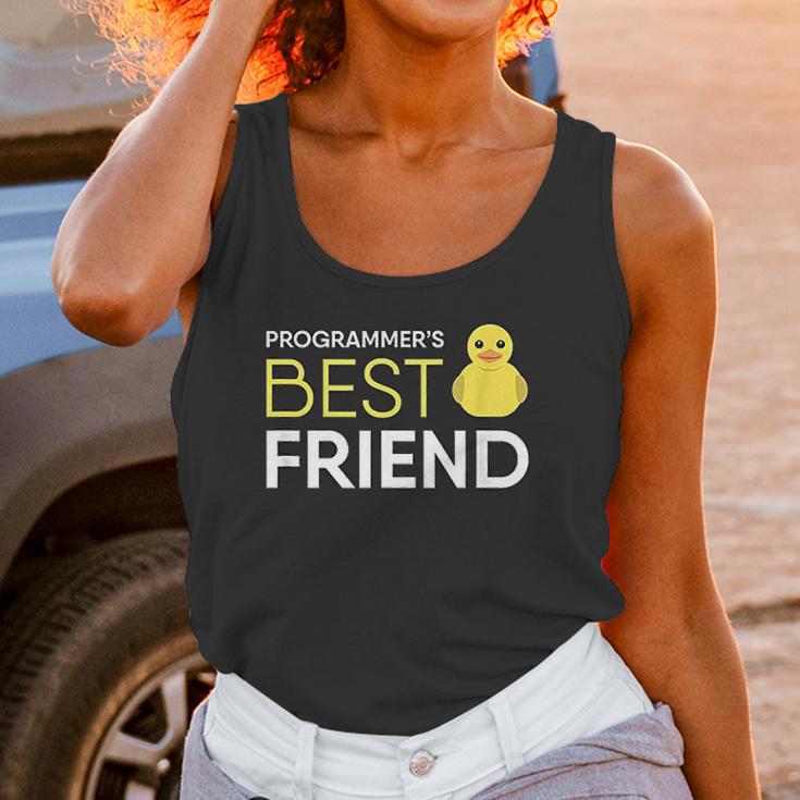 Rubber Duck Programmers Best Friend Funny Coder Women Tank Top