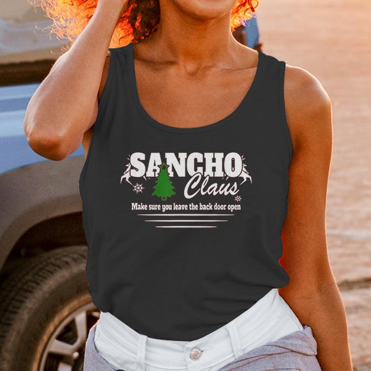 Sancho Claus Funny Christmas Women Tank Top