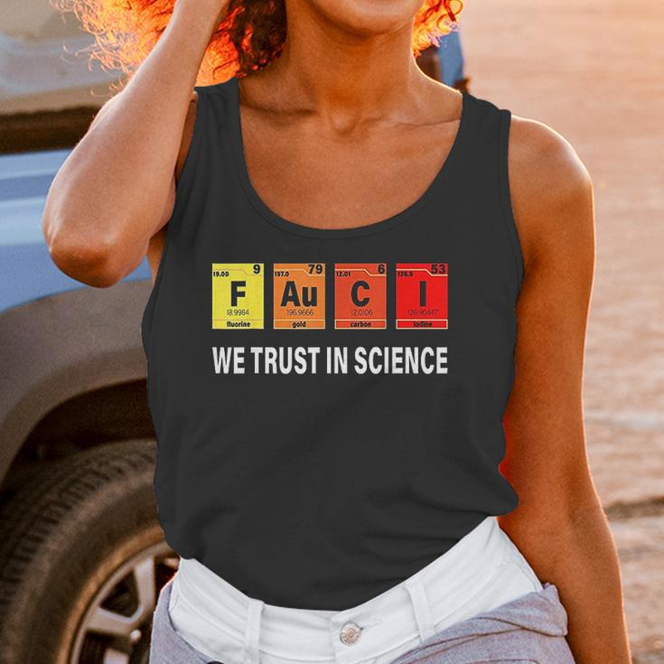 Science Fauci F Au C I Trust Be Kind Women Tank Top