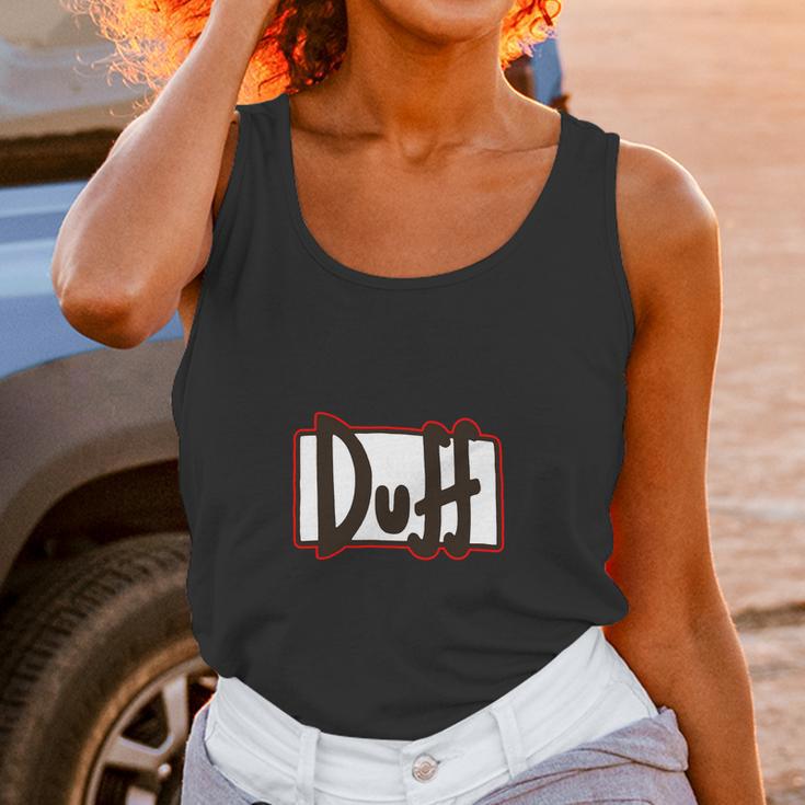 Simpsons Duff Beer Women Tank Top