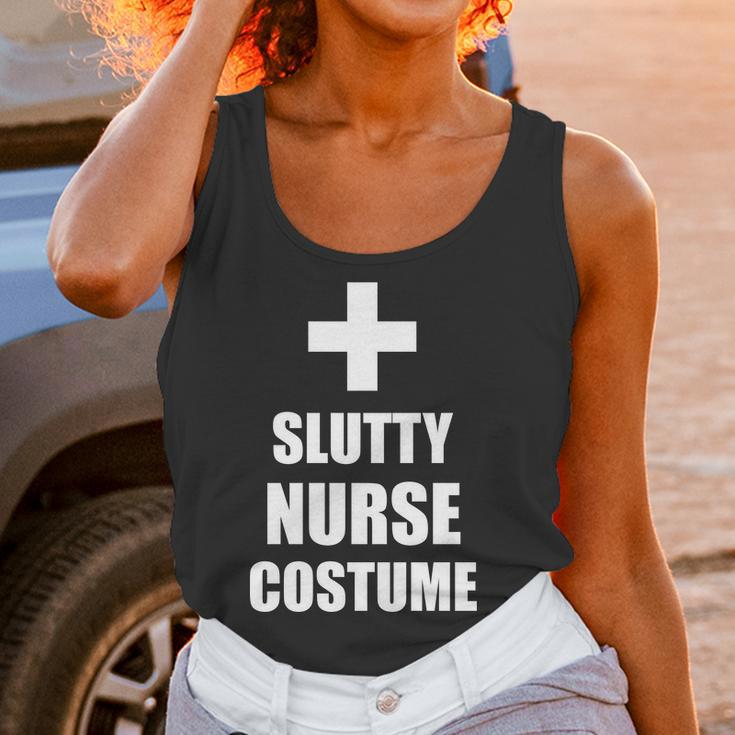 Slutty Nurse Costume Women Tank Top