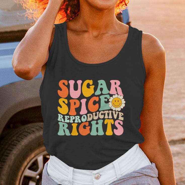 Sugar Spice Reproductive Rights Pro Choice Pro Roe Abortion Rights Smile Flower Women Tank Top